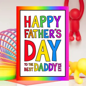 Daddy Father's Day Card