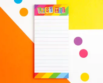 Product Image for: List It Rainbow List Pad