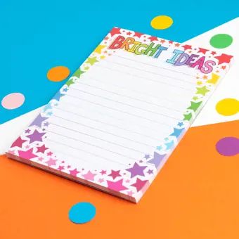 SECONDS A5 Notepad - New Design - Bright Ideas 