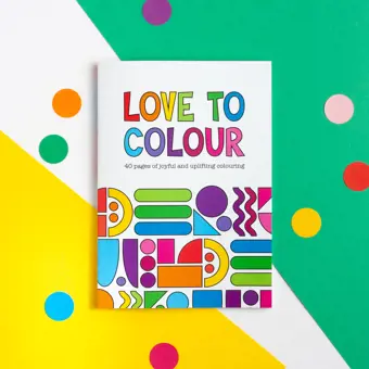 Love To Colour Colouring Book