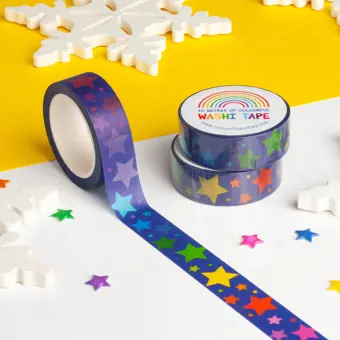 Colourful Stars Washi Tape