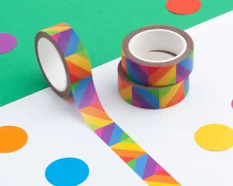 Colourful Geometric Washi Tape