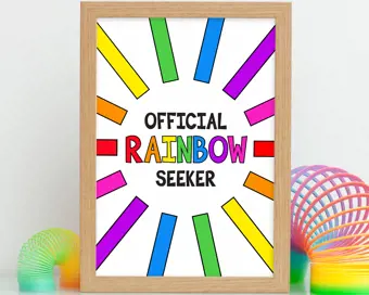 Official Rainbow Seeker Print