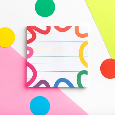 Squiggles Sticky Notes