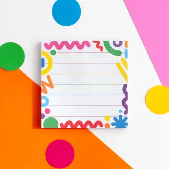 Product Image for: Crazy Shapes Sticky Notes Pad