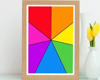 Colour Wheel Print