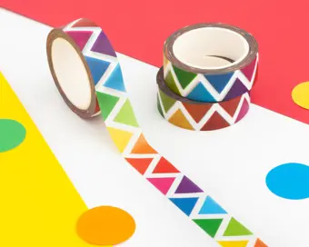 Colourful Triangles Washi Tape