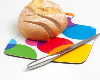 Colourful Spots Large Chopping Board