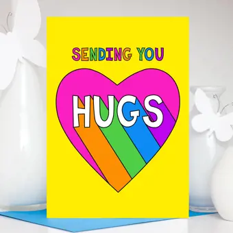 Sending You Hugs Card