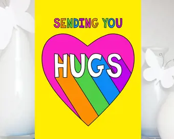 Sending You Hugs Card
