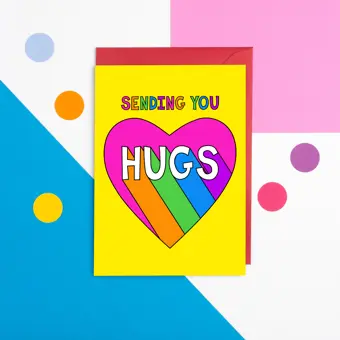 Sending You Hugs Card