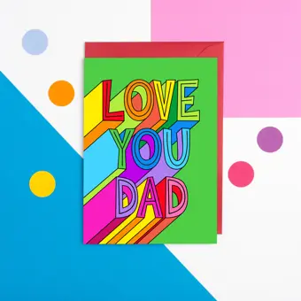 Love You Dad Card