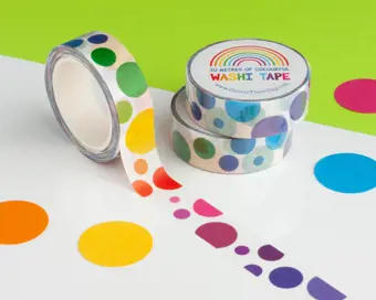 Colourful Spotty Washi Tape
