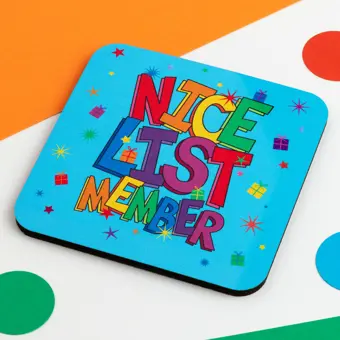 Product Image for: SECONDS Nice List Coaster