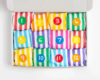 12 Day Washi Tape Advent Calendar