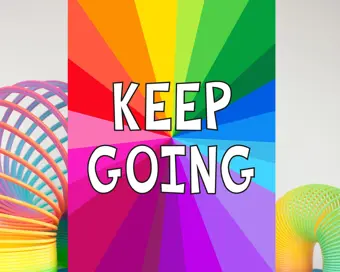Keep Going Card