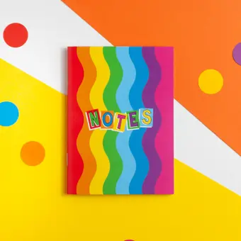 Notes A6 Notebook CLEARANCE