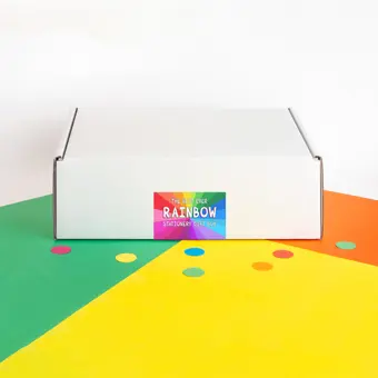 The Best Ever Rainbow Stationery Gift Box
