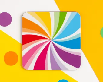 Candy Swirl Coaster