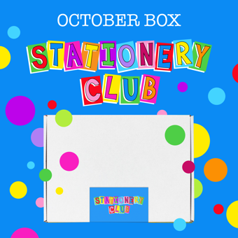 October 2025 One Off Stationery Club Box