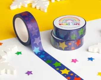 Colourful Stars Washi Tape