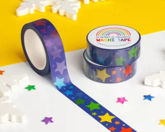 Colourful Stars Washi Tape