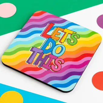 Product Image for: SECONDS Let's Do This Coaster