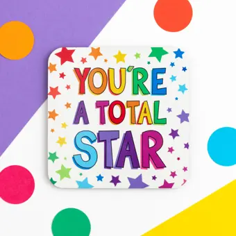 Product Image for: You're A Total Star Coaster