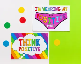 Positivity Postcard Set