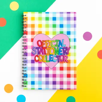 Official Stationery Collector A5 Spiral Bound Lined Notebook