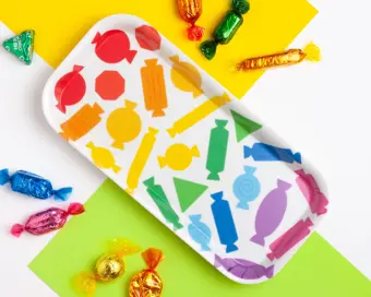 Rainbow Sweets Snack Tray