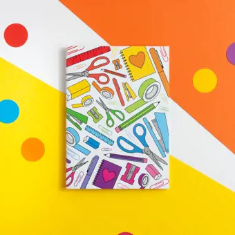 Stationery A6 Notebook CLEARANCE