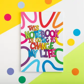 This Notebook Is Going To Change My Life A5 Notebook