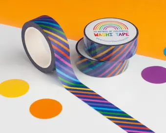 Colourful Stripe Washi Tape