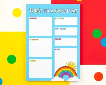 Daily Planner Notepad