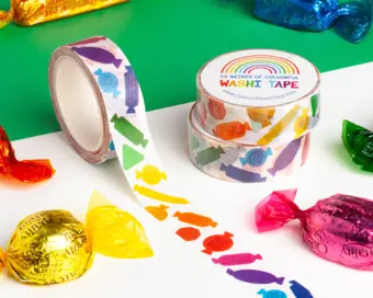 Rainbow Sweets Washi Tape