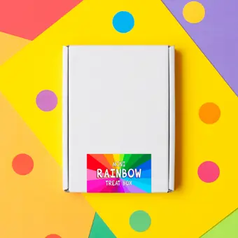 Mini Rainbow Treat Box