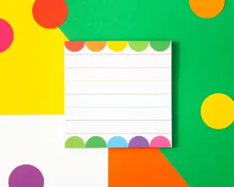 Seconds Circles Sticky Notes Pad