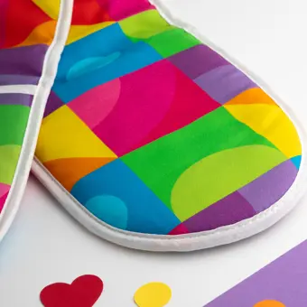 Product Image for: SAMPLE Colourful Oven Gloves