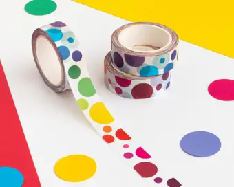 Recommended product: Multi Colour Spotty Washi Tape
