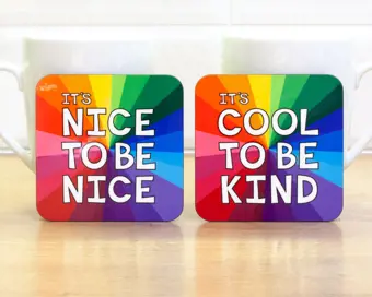Rainbow Coaster Set Of Two