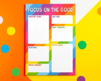 Focus On The Good Notepad