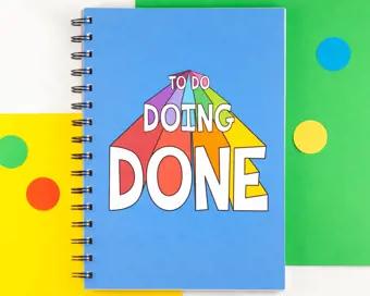 To Do Doing Done Notebook