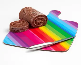 SALE Colourful Rainbow Large Chopping Board