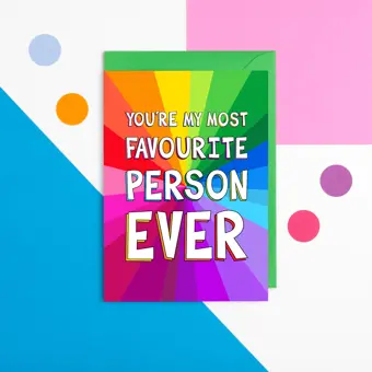 Favourite Person Ever Valentine Card