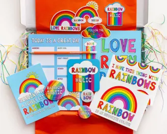 Rainbow Stationery Gift Box