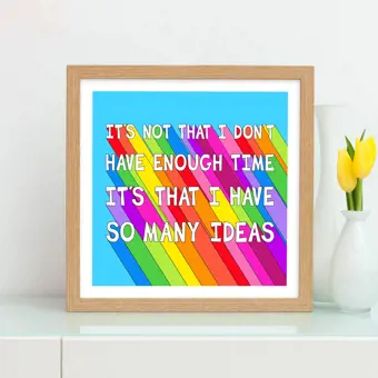 So Many Ideas Print