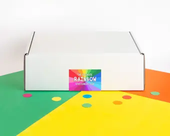 Recommended product: The Ultimate Rainbow Stationery Box