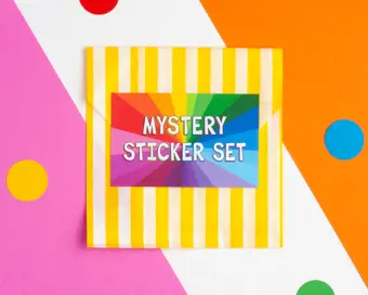 Mystery Sticker Set