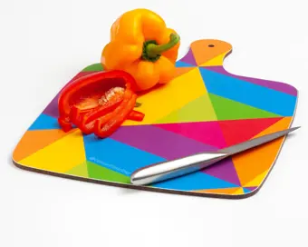 SALE Geometric Large Chopping Board